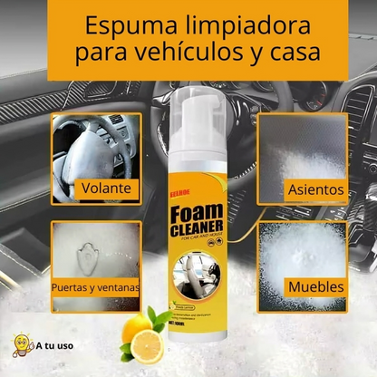 Foam Clean - ESPUMA LIMPIADORA MULTIUSO