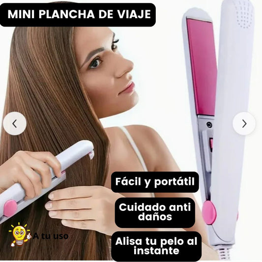 Mini Plancha de Pelo Compacta: Tu Aliada Ideal para un Pelo Perfecto en Cualquier Lugar