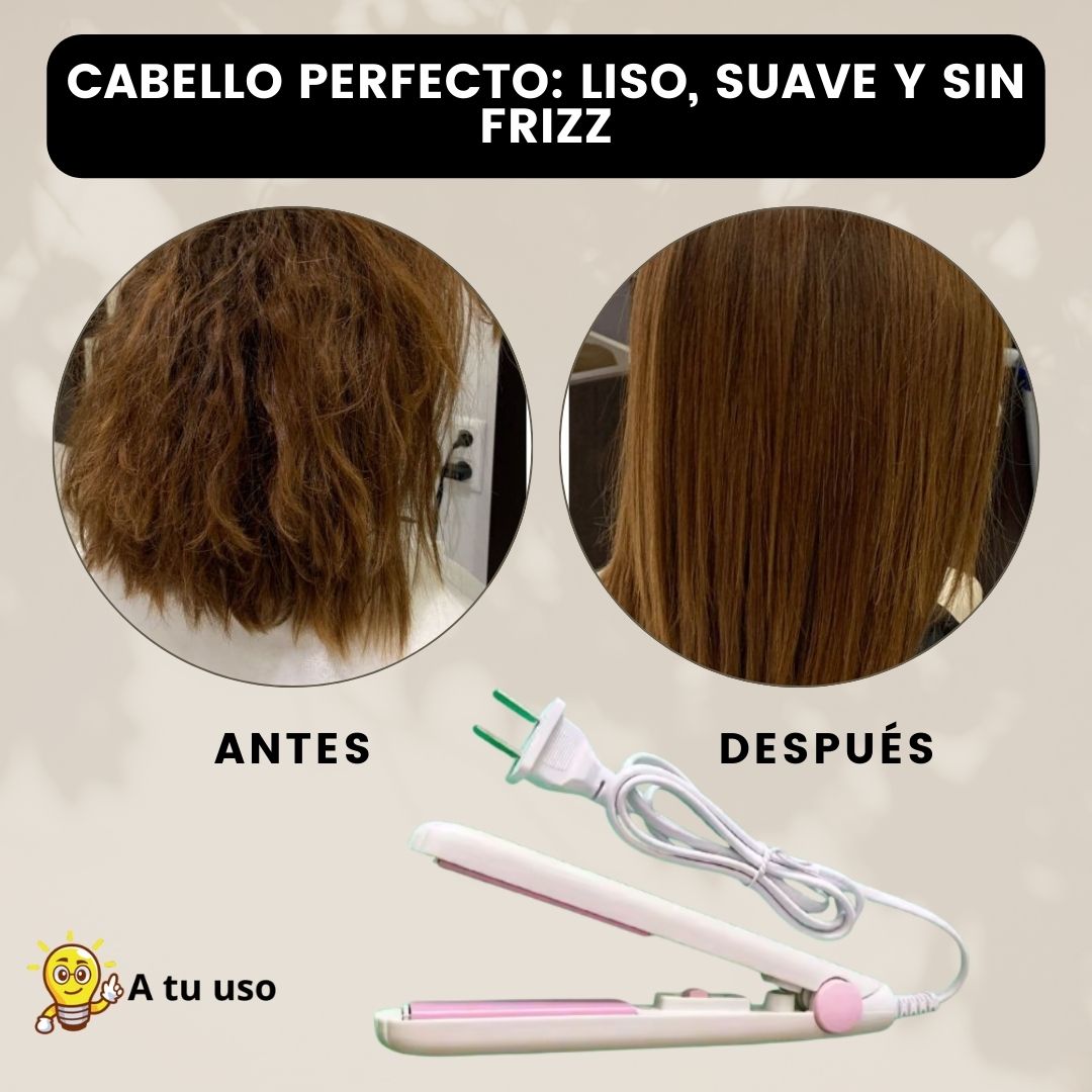 Mini Plancha de Pelo Compacta: Tu Aliada Ideal para un Pelo Perfecto en Cualquier Lugar